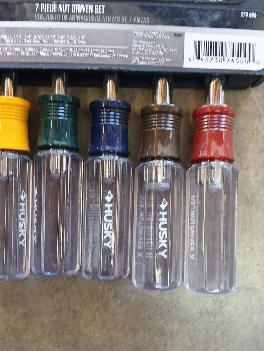 7-Piece Multi-Color Nut Driver Set - Picture 6 of 8